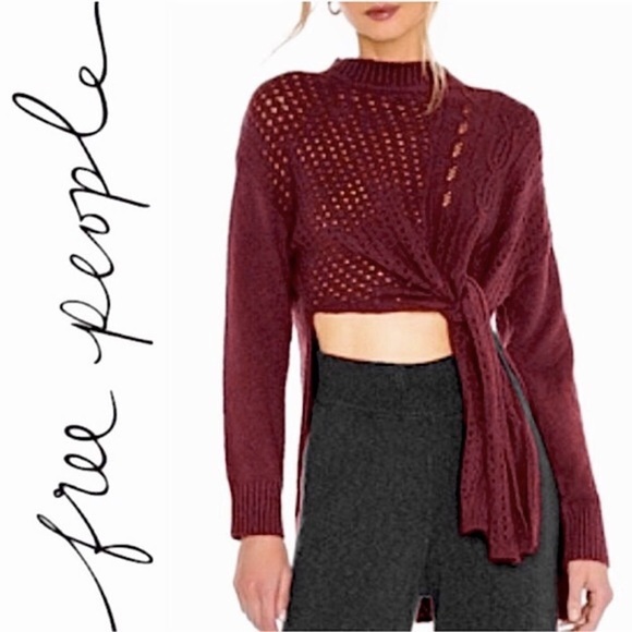 NWT Free People Harper Sweater - Picture 5 of 7